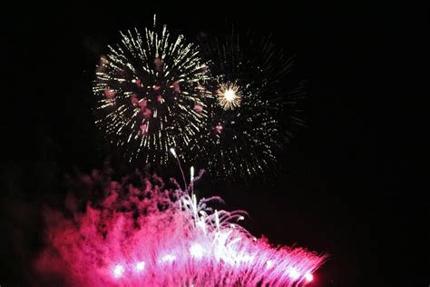 Foto Fuegos Artificiales Tarragona Catalu A Espa A