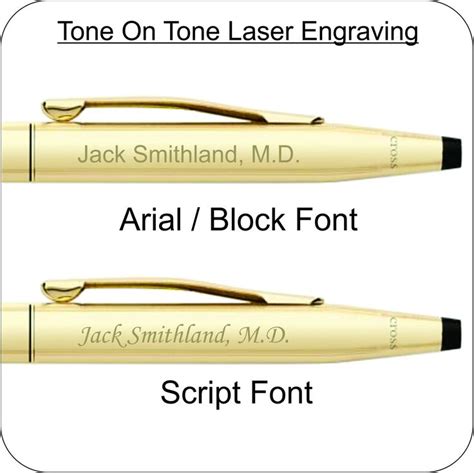 Dayspring Pens Gold Cross Pen Personalized Cross Pen Classic Century 23 Karat Gold Rolled