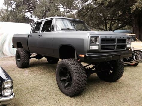 1984 Dodge Power Wagon Crew Cab For Sale Photos Technical