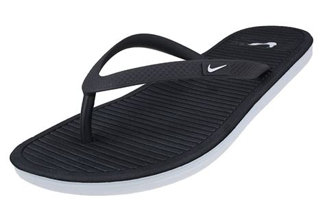 Nike Solarsoft Ii Women S Flip Flop 11 Anthracite White Pure Platinum Shoes