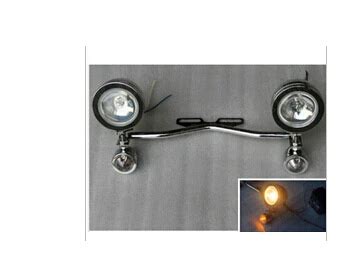 Turn Signal Driving Passing Fog Spot Light Bar For Suzuki Boulevard