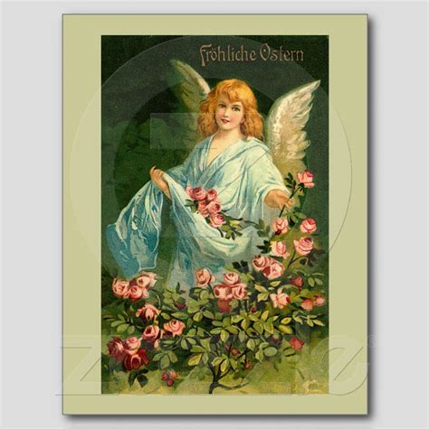 German Vintage Easter Postcard