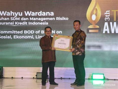 Dorong Pemberdayaan Masyarakat Askrindo Koleksi Tjsl And Csr Awards 2023