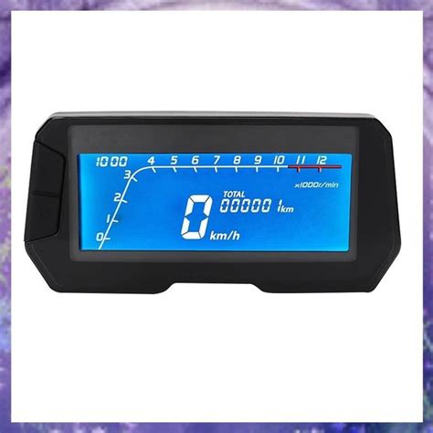 Y W Z H Led Rpm Gear Universal Motorcycle Lcd Digital