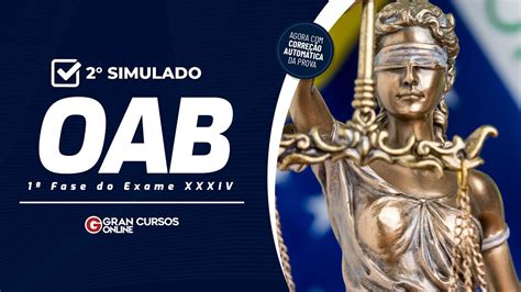 Corre O Do Simulado Oab Fase Do Exame Xxxiv Youtube