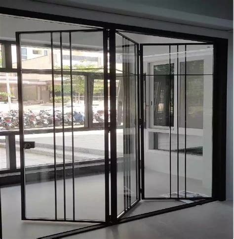 Interior Bifold Design Aluminium Glass Bifolding Door Balcony Folding