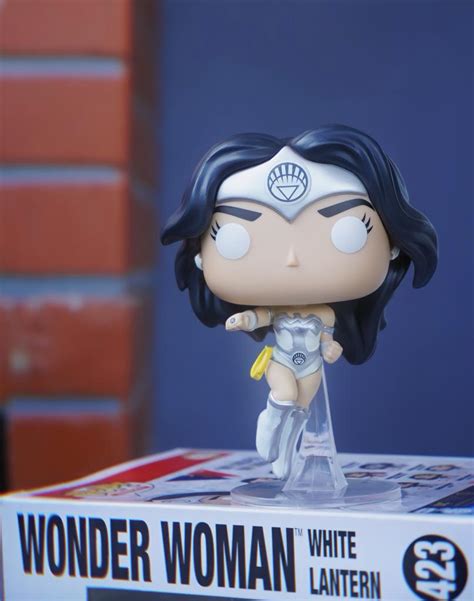 Funko Pop Mulher Maravilha Wonder Woman White Lantern Wonder Woman