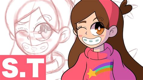 Watch Me Draw Mabel Pines Gravity Falls Youtube