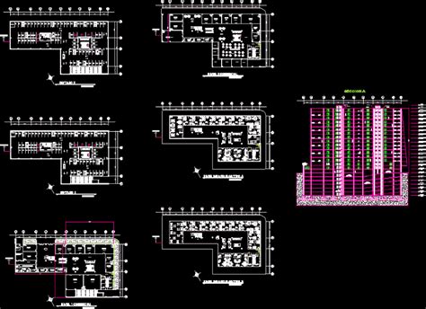 Planos De Edificios De Oficinas Dwg Image To U