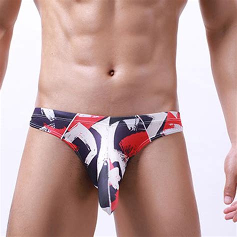 Tmoyzq Mens Bulge Enhancing Bikini Underwear Classic Low Rise Cotton