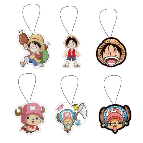 One Piece Anime Luffy Tony Chopper Car Air Freshener Lasting Fragrance