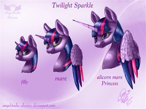 Twilight Sparkle By Angelstudio Alicorns On Deviantart