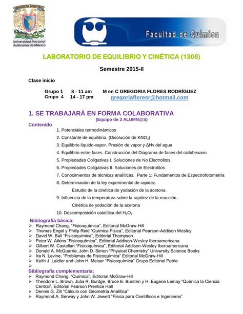 PDF LABORATORIO DE EQUILIBRIO Y CINÉTICA 1308 depa fquim unam mx