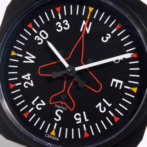 10 Directional Gyro Instrument Style Clock Trintec Industries Touch Of Modern