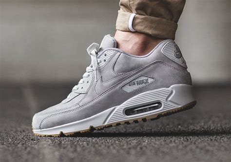 The Nike Air Max 90 Winter In Grey Suede Nike Air Max Nike Air Shoes Nike Air Max Mens