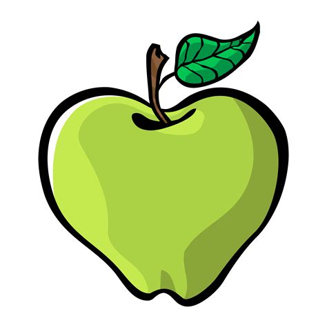 Apple Cartoon Vector Icon 553584 Vector Art At Vecteezy