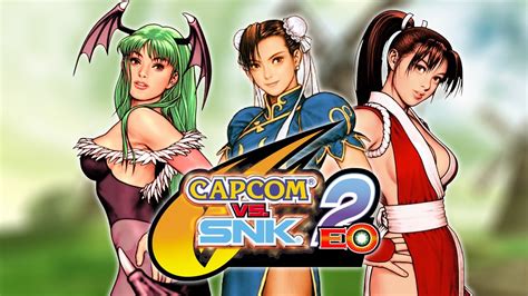 Capcom Vs SNK 2 EO Chun Li Morrigan Mai GameCube LongPlay