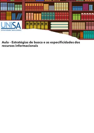 Projeto Integrador Ii Universidade De Santo Amaro Unisa Curso