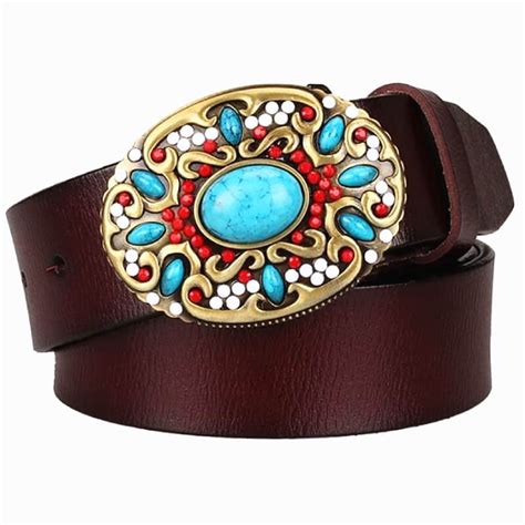 Turquoise Western Belt | Western Cowboy