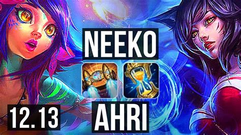 Neeko Vs Ahri Mid 6 0 7 2300 Games Rank 7 Neeko 1 4m Mastery