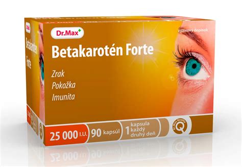 Betakarotén | Lekáreň Dr.Max
