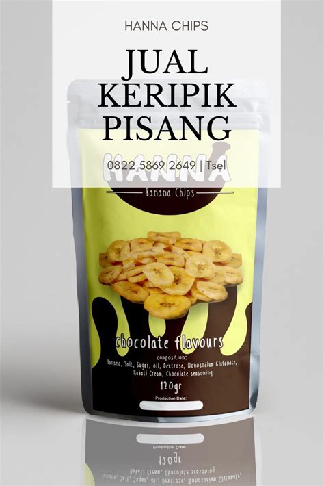 Detail Desain Kemasan Keripik Pisang Koleksi Nomer 12