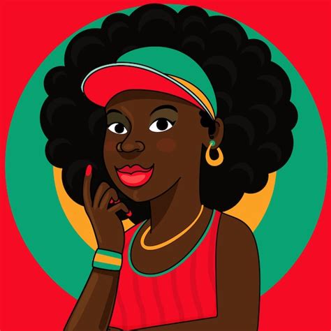 Imágenes de Dibujo Mujeres Afro Descarga gratuita en Freepik