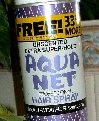 RARE Vintage 1980s 80s AQUA NET Hair Spray Hairspray Can Purple Super ...