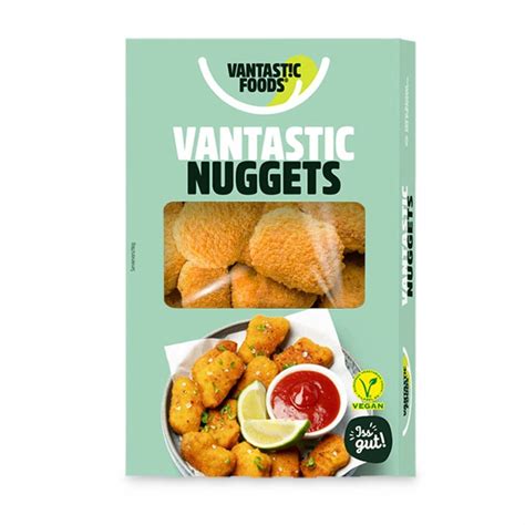 6x Vantastic foods Vantastic Nuggets 200g 1200g Nuggets végans