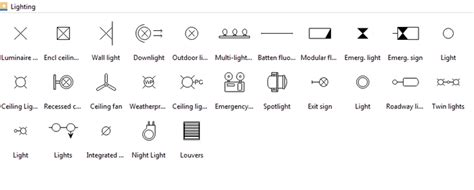 Lighting Symbols Floor Plan - floorplans.click