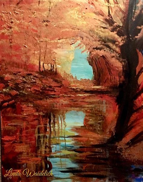 Autumn At Oxbow Painting By Linda Waidelich Fine Art America