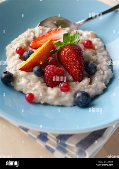 Fruit Porridge Stock Photo: 4918947 - Alamy