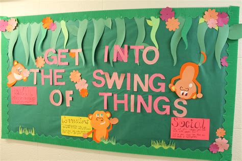 Jungle Themed Ra Board Jungle Bulletin Boards Jungle Theme Classroom