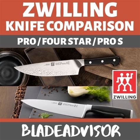 Zwilling Pro vs Four Star vs Pro S Knife Comparison & Review