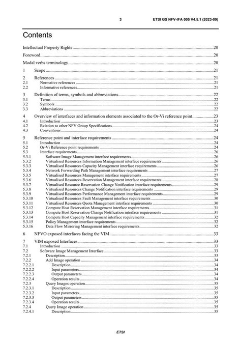 Etsi Gs Nfv Ifa V Network Functions Virtualisation