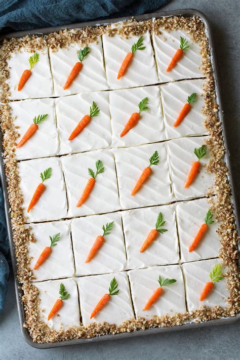 Carrot Sheet Cake - Cooking Classy