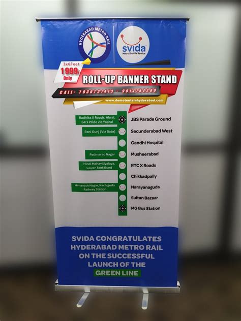 Rollup Banner Standee In Dilsukhnagar Business Rollup Banner Stand In