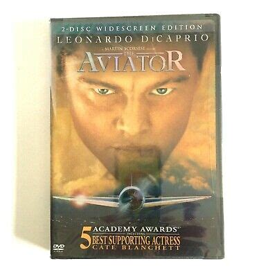 The Aviator Disc Dvd Ws Leonardo Dicaprio Cate Blanchett New