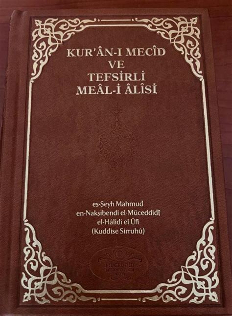 Kuran ı Mecid Ve Tefsirli Meal i Alisi Mahmud Ustaosmanoğlu 1000Kitap