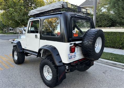 No Reserve 40l Powered 1986 Jeep Cj 7 5 Speed For Sale On Bat