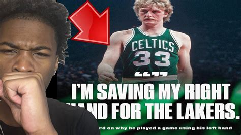 Lebron Fan Reaction To Larry Bird Pts Vs Portland Highlights Left