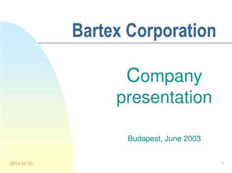 PPT - Bartex Corporation PowerPoint Presentation, free download - ID ...