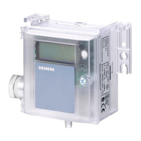 Air Duct Differential Pressure Sensor With Display Range 0 To 100 Pa