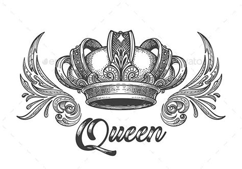 Easy King Queen Crown Drawing - diariosdemusicman