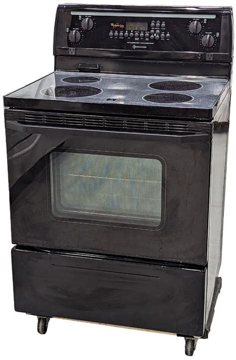 Whirlpool Black Glass Top Stove Imj2548254