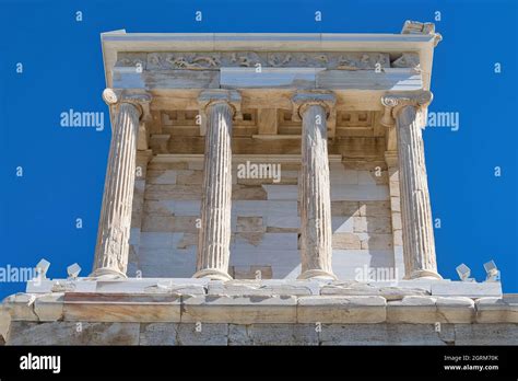 The Temple of Athena Nike or (as it was named in Roman times) Temple of ...