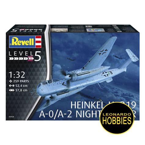 Heinkel He A O Nightfighter Escala Revell Leonardo Hobbies