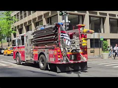 FDNY E8 Starting To Back In Quarters When They Received Another Run