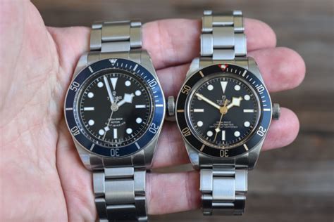 The Tudor Black Bay Fifty Eight 39mm Face To Face With The 41mm Version