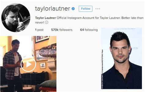 Taylor Lautner offers Taylor Swift’s number on Instagram « Celebrity ...